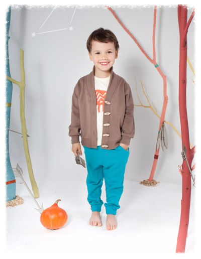 Bluza chłopięca brązowa TIPI