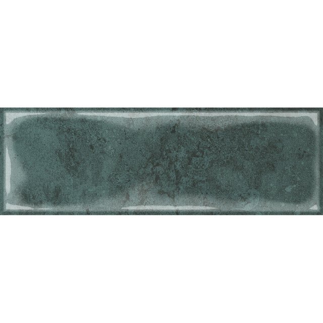 Płytka ścienna Como structure green glossy 10x30 Golden Tile gat. I