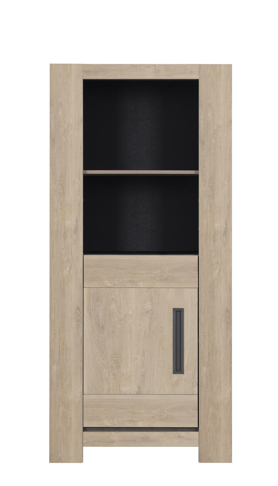 Designerski gablota Boston dąb blond II