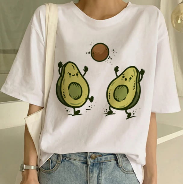 T-shirt Szczęśliwe Awokado R037
