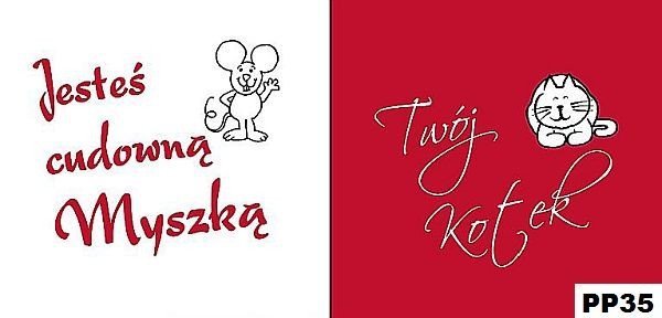 PODUSZKI NA KAŻDĄ OKAZJĘ 40x40 wz. PP35