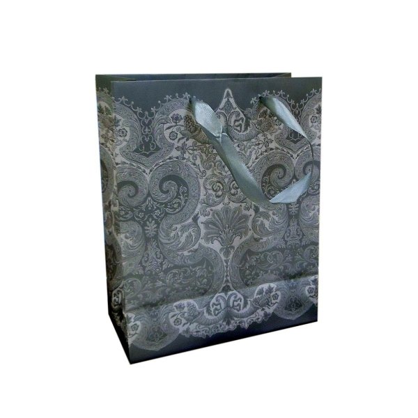 Ozdobne opakowanie, torebka na prezent 20x25 wz. Silver 01