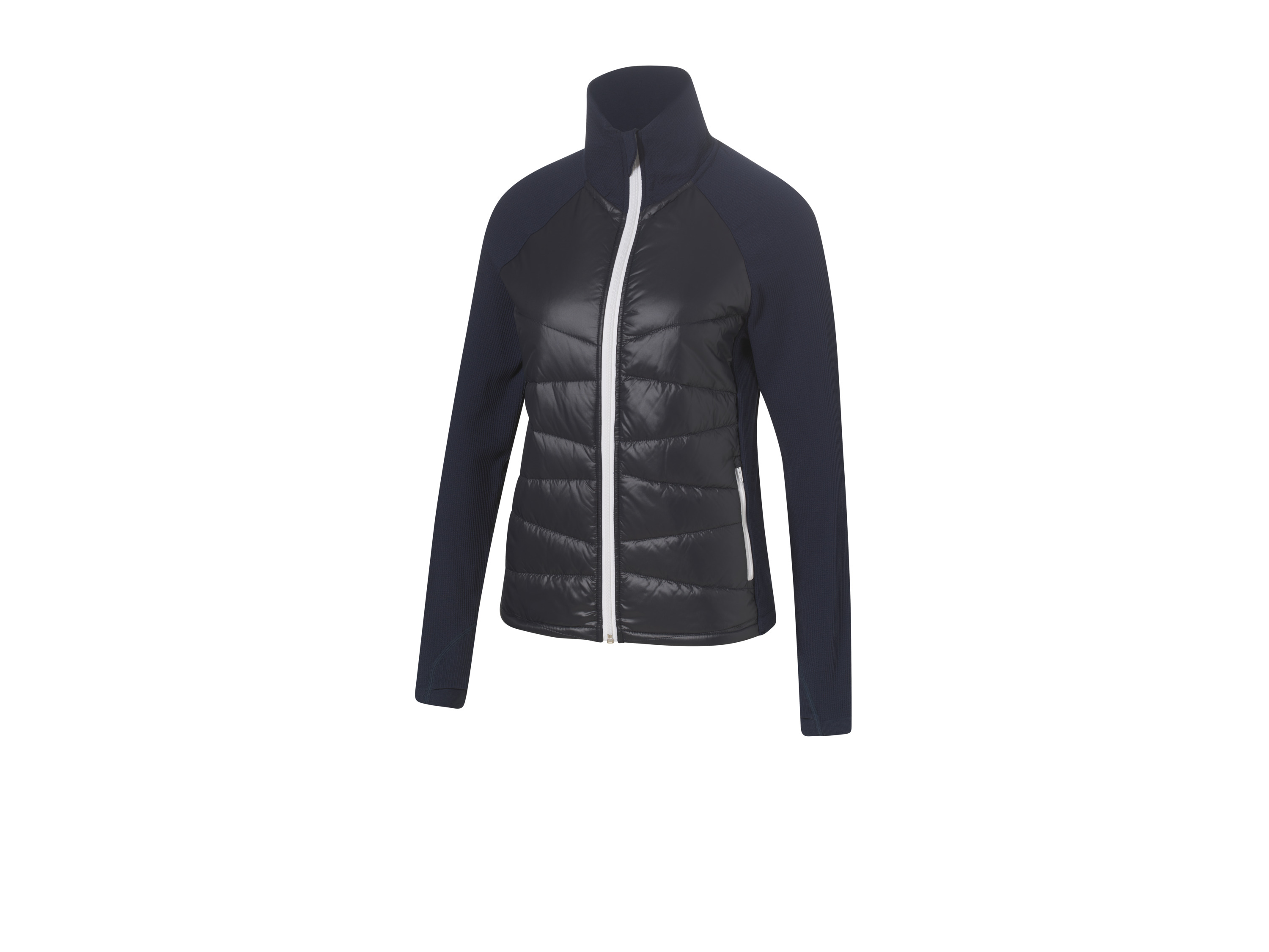 Crivit Bluza damska pod kurtkę narciarską Granatowy, M40/42