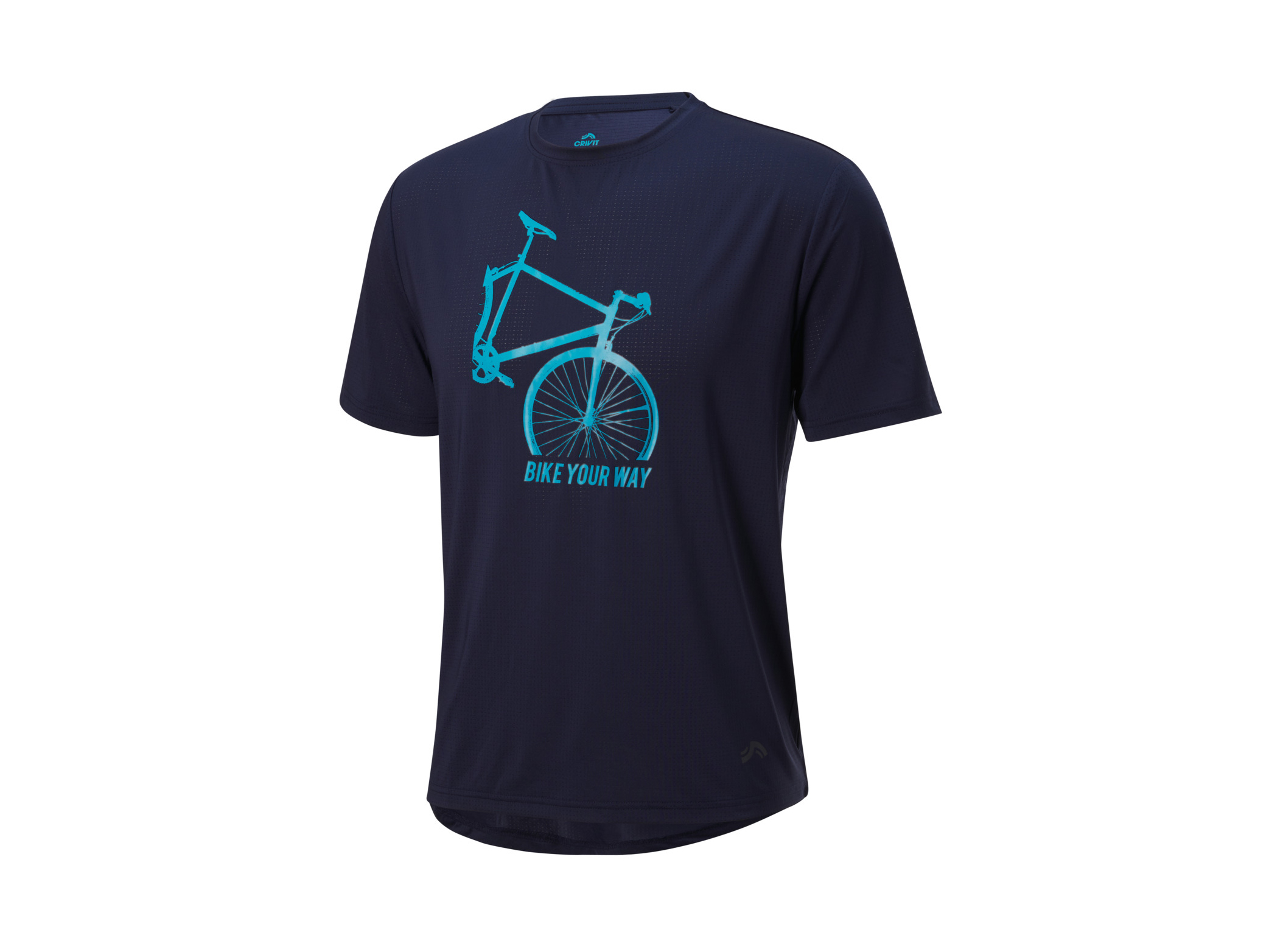 Crivit T-shirt funkcyjny męski Granatowy, S 44/46