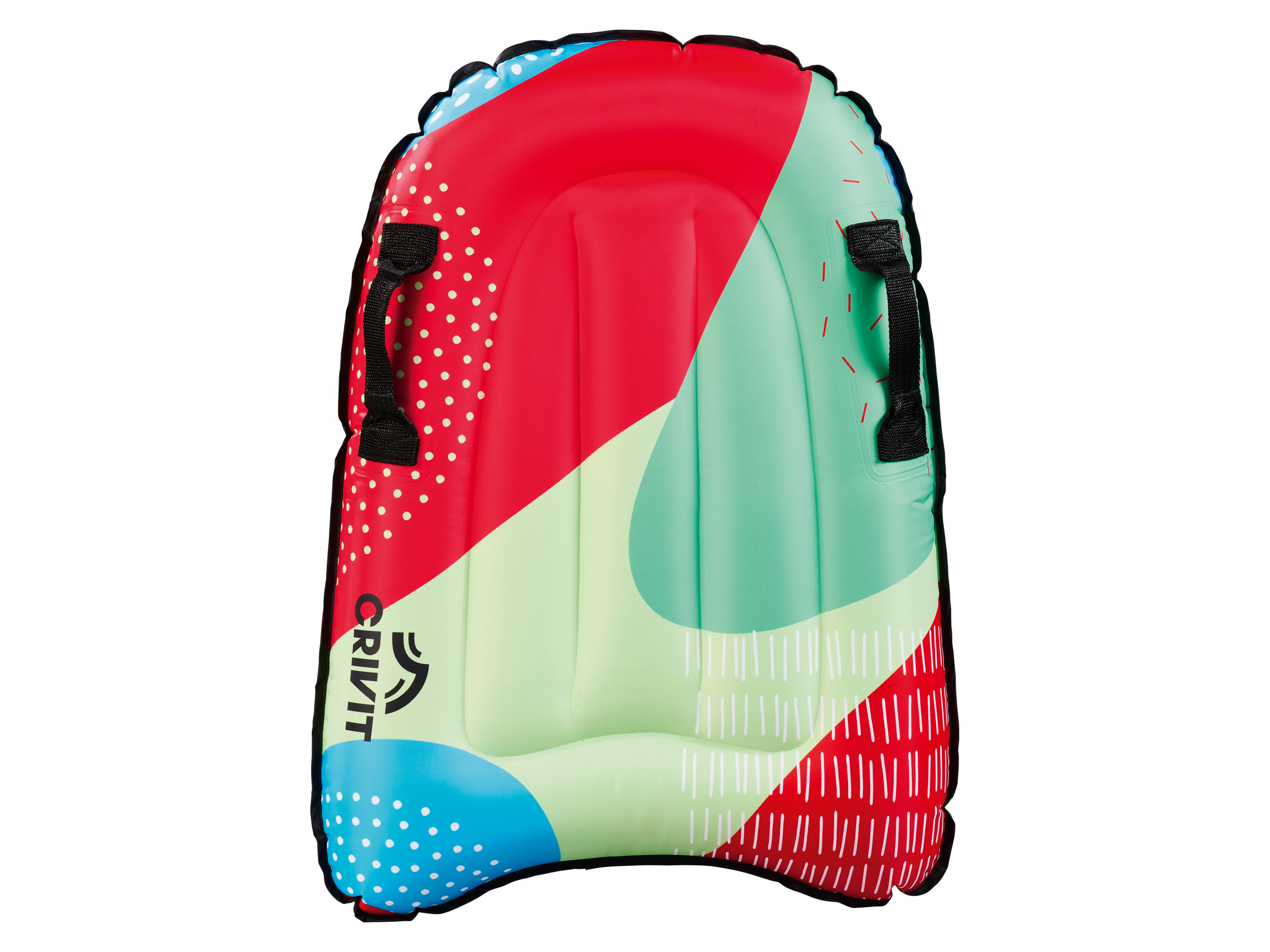 Crivit Deska bodyboard dmuchana różowy/żółty/zielony