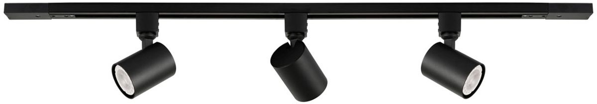 Darmowa Dostawa - Zestaw szynoprzewód z reflektorami 3x35 W czarny Italux Lumsi TRL20713T10BL