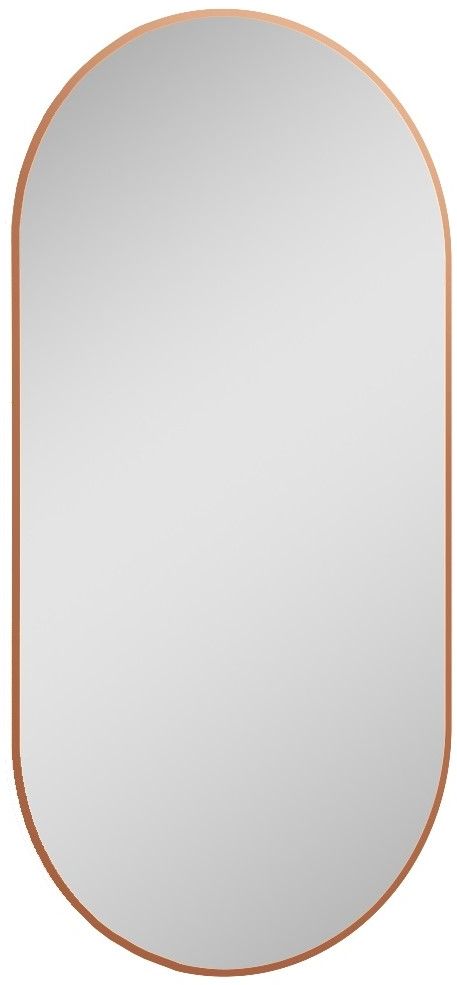 Darmowa Dostawa - Lustro 52x92 cm owalne z oświetleniem złoty Elita Sharon RE060520015450
