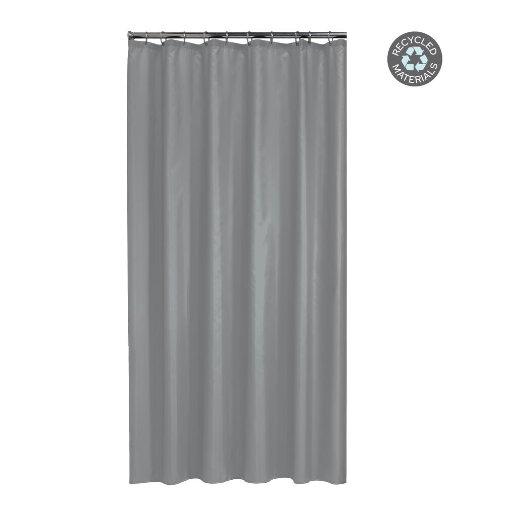 Darmowa Dostawa - Zasłona prysznicowa 200x120 cm szara Sealskin Cosima 800636