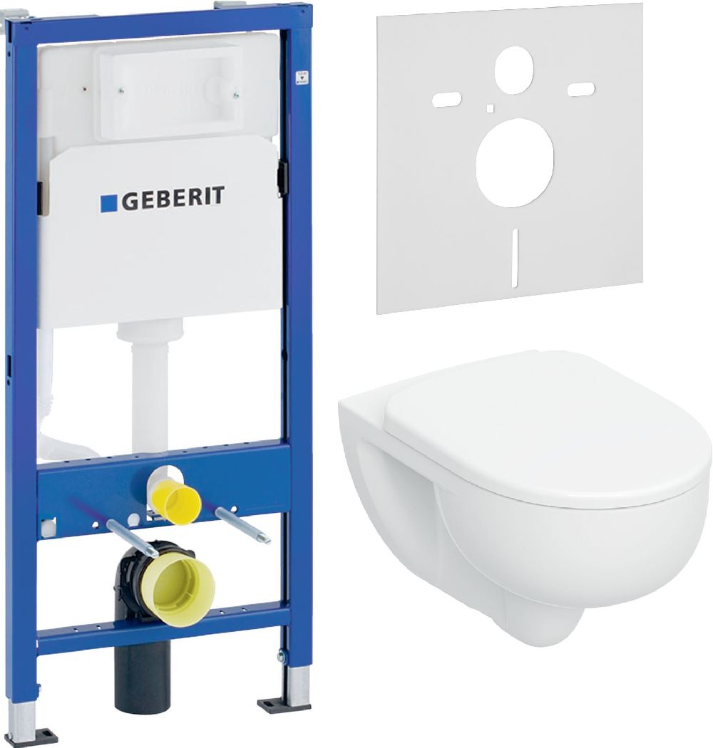 Darmowa Dostawa - Stelaż podtynkowy do miski wc wiszącej Geberit Basic abset9669