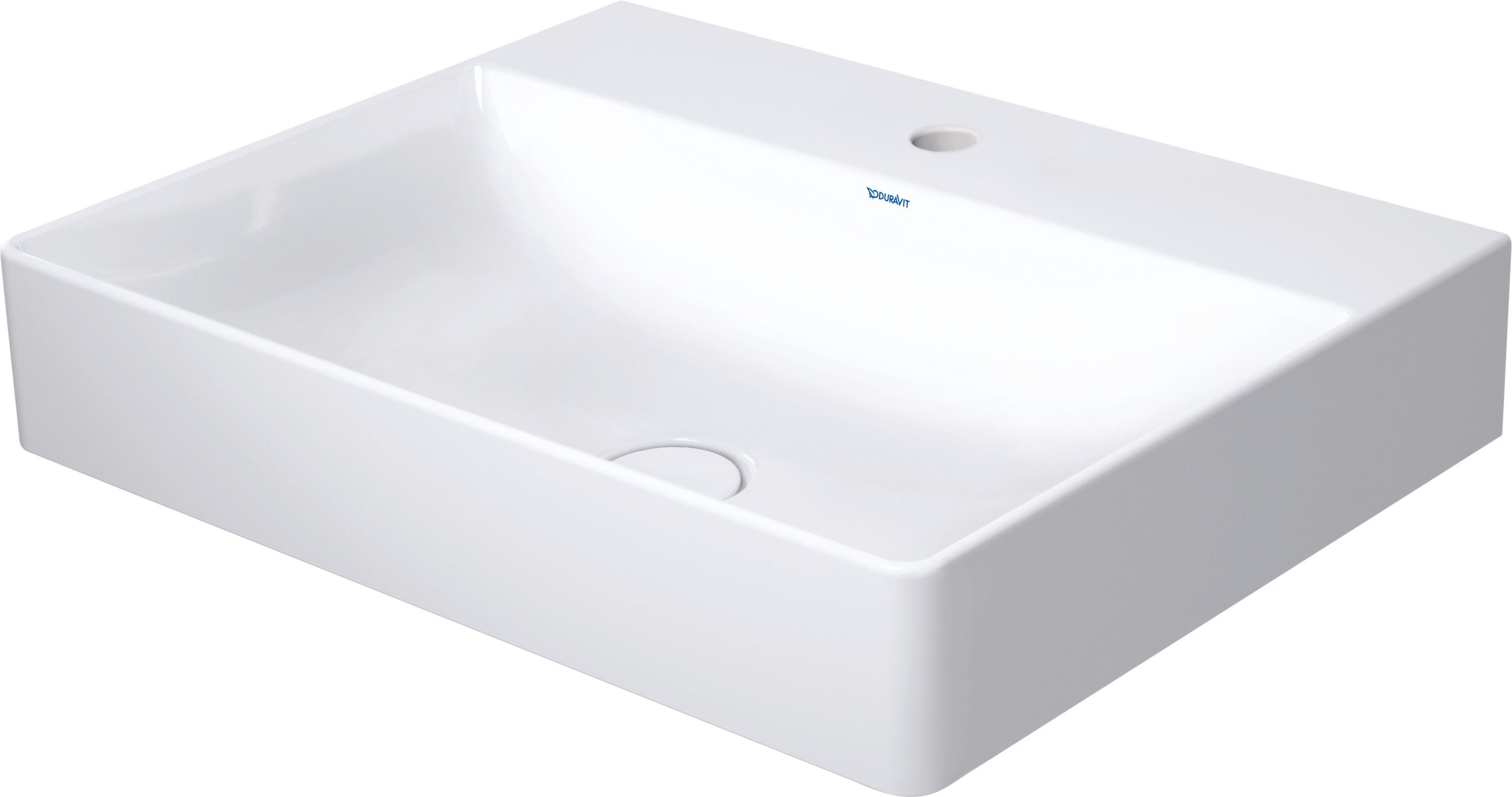 Darmowa Dostawa - Umywalka 60x47 cm prostokątna ścienna-meblowa biała Duravit DuraSquare 2353600071