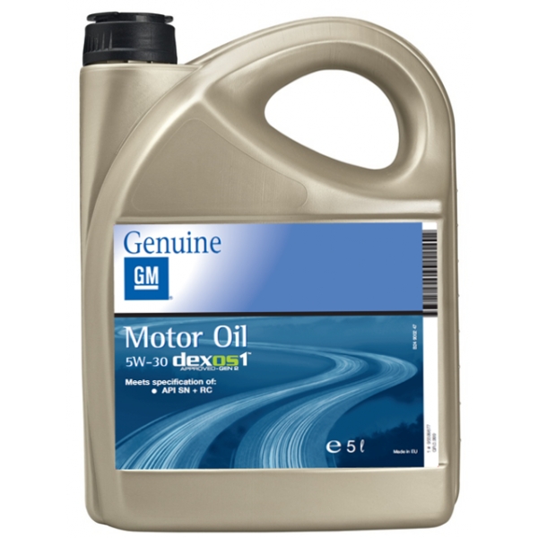 GM MOTOR OIL OPEL DEXOS1 GEN3 5W30 5L - Petrostar
