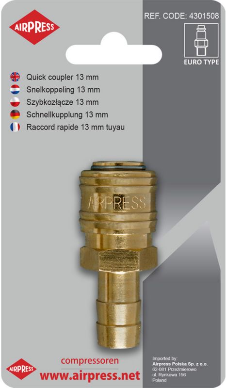 Szybkozłącze Airpress 13 mm