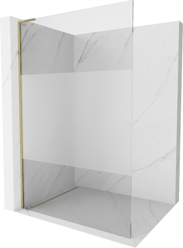 Ścianka prysznicowa Mexen Kioto L złota 120x200 cm 800-120-103-50-35 1 szt.