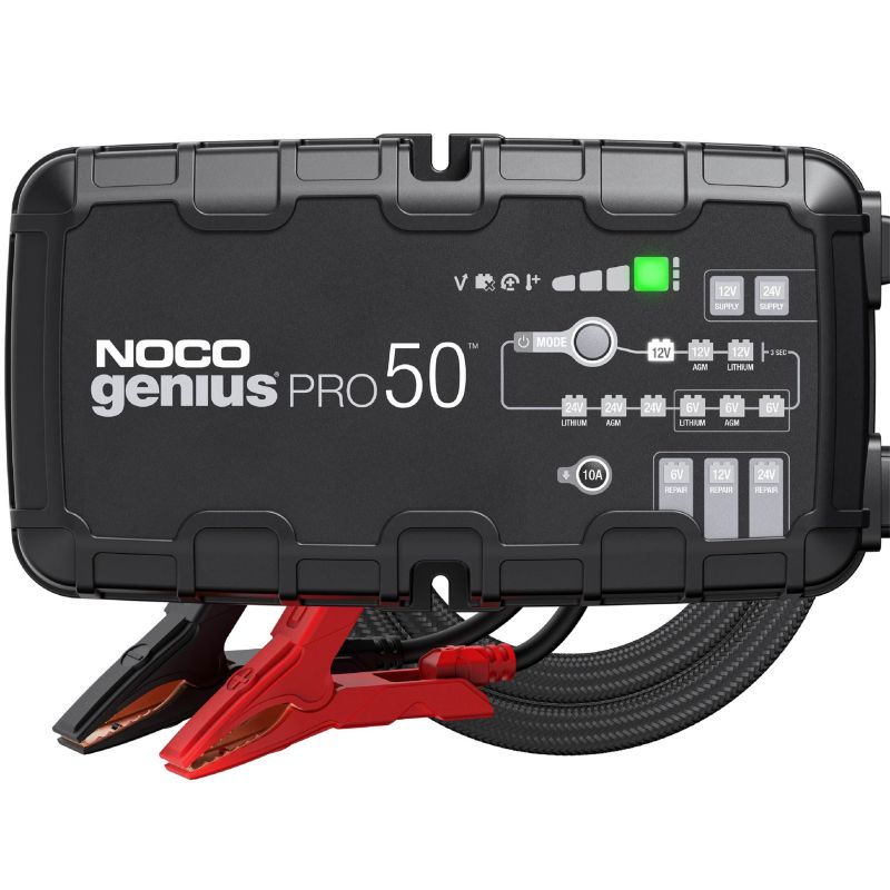 Inteligentna ładowarka Noco Genius Pro50 6V 12V 24V 1 szt.