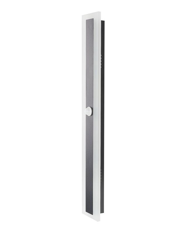 Lampa ścienna ogrodowa LED Savane 60 cm Z czujnikiem ruchu Czarny 1 szt.