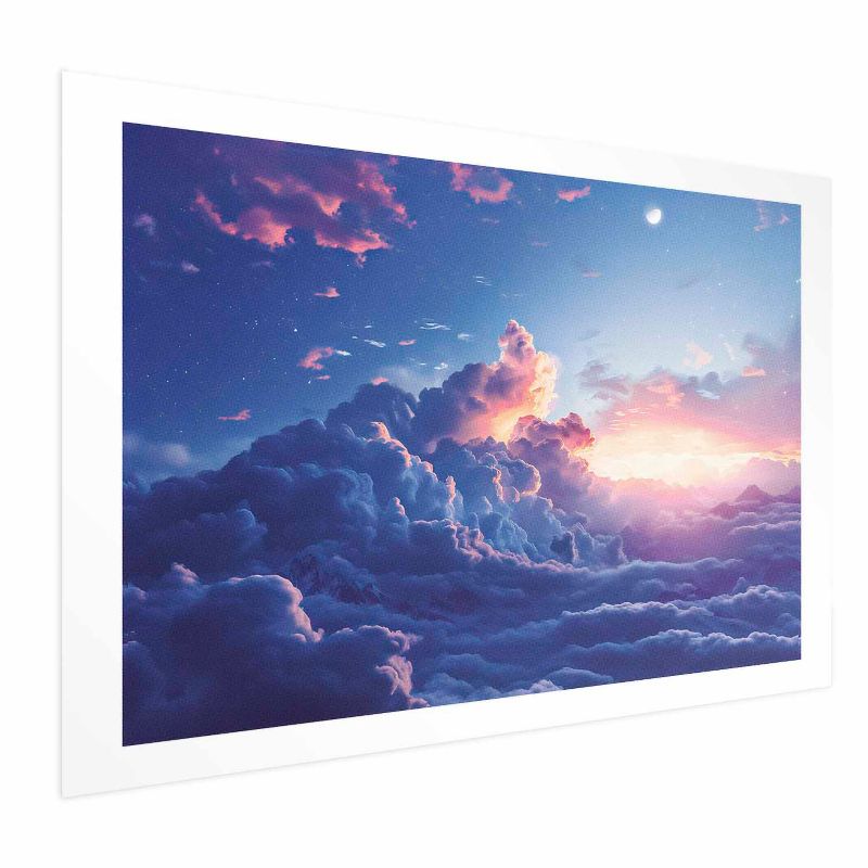 Plakat Artgeist Nocne góry 90x60 cm bez ramy 1 szt