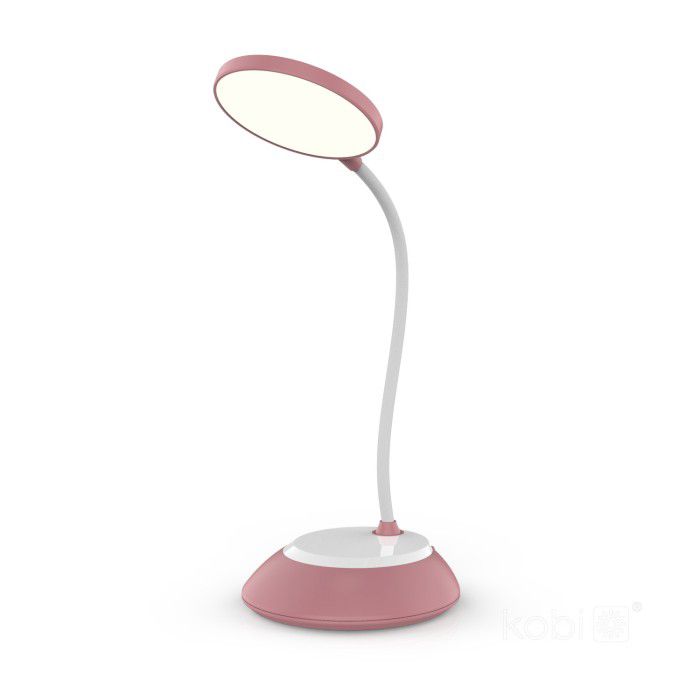 Lampka biurkowa LED Kobi 5W różowa 1szt.