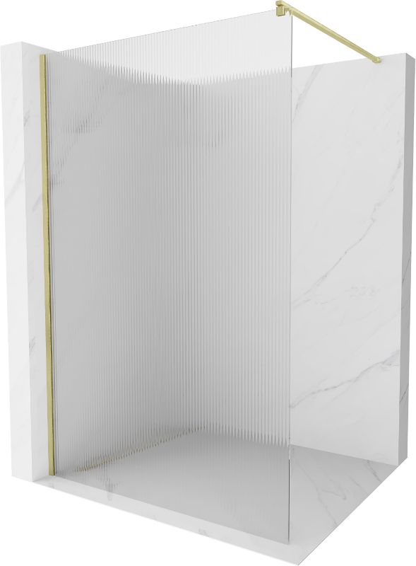 Ścianka prysznicowa Mexen Kioto złota 90x200 cm 800-090-101-55-09 1 szt.
