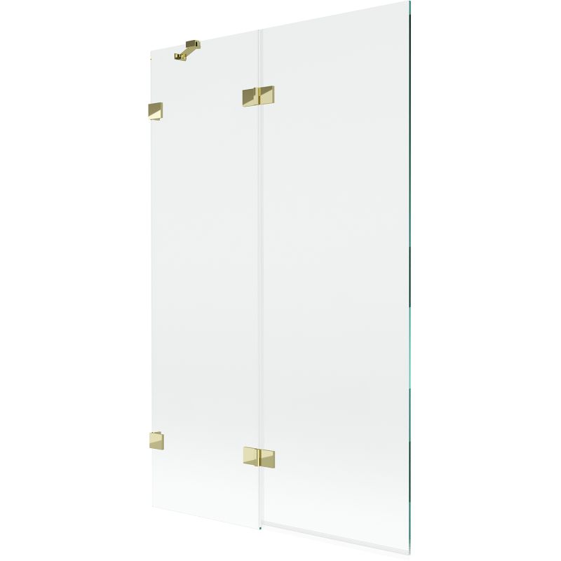 Parawan nawannowy Mexen Lunar złoty transparent 110x150 cm 2-skrzydłowy 1 szt