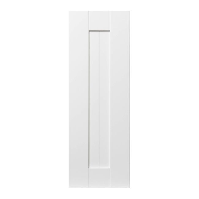 Front kuchenny do szafki GoodHome Alpinia pełny 25 cm biały mat