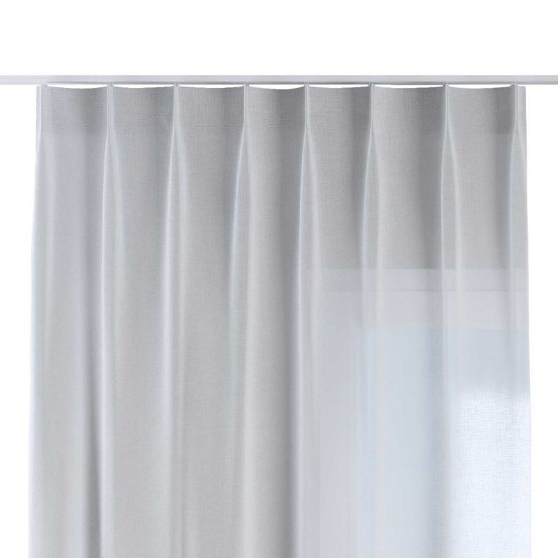 Zasłona na haczykach flex pojedynczych 130 x 260 cm Dekoria prześwitujący, złamana biel 1 szt.