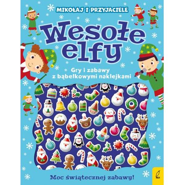 WYPUKŁE NAKLEJKI. WESOŁE ELFY
