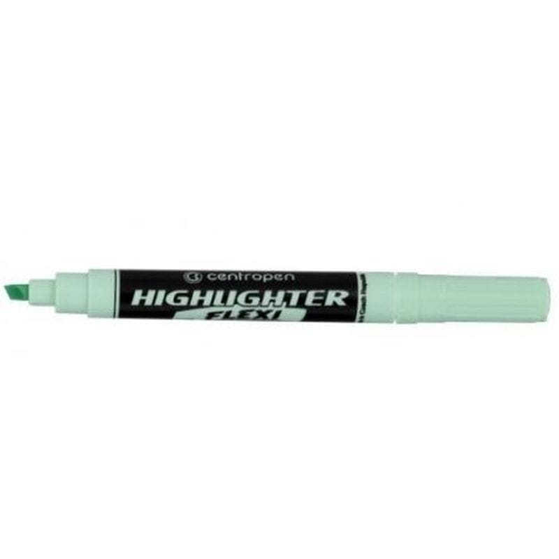 Zakreślacz Centropen 'Highlighter FLEXI SOFT 8542' ZIELONY PASTEL