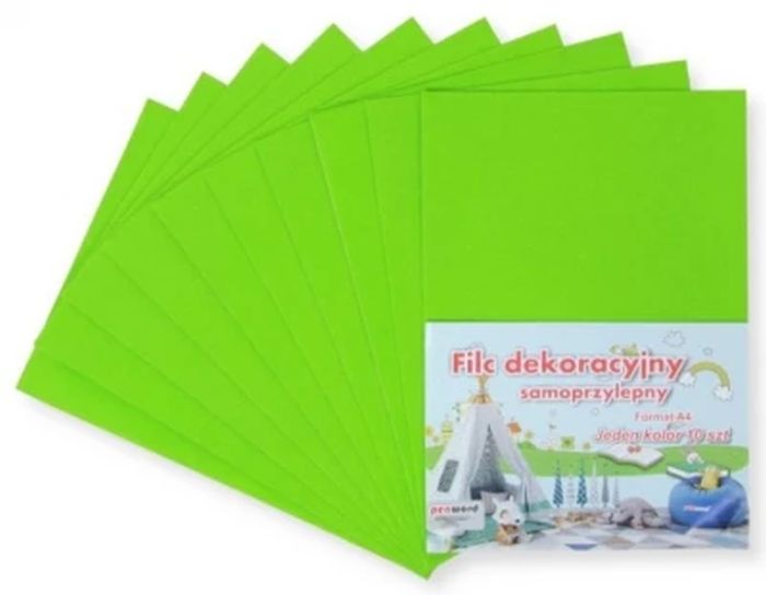 FLIC A4 SAMOPRZ 10SZT ZIELONY