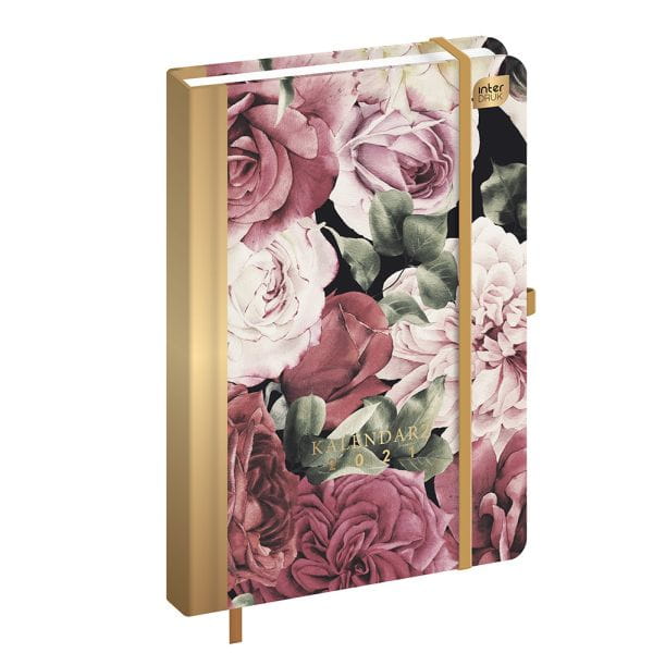 KALENDARZ A5 192 FLOWERS