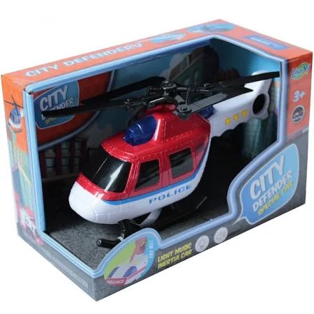 HELIKOPTER CZERWONY