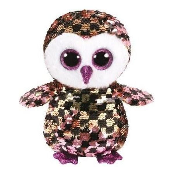 Ty BOOS Cekinowa sowa 15cm