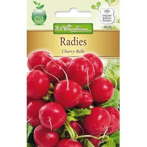 Rzodkiewka Cherry Belle - Nasiona. Ilość w opakowaniu: 1 opak - GradinaMax