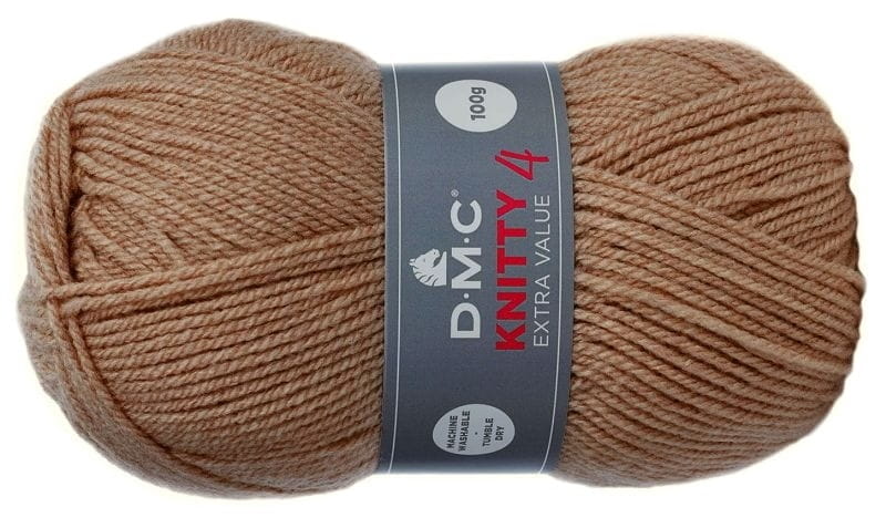 WŁÓCZKA DMC KNITTY 4 KOL. 927 / CIEMNY BEŻOWY