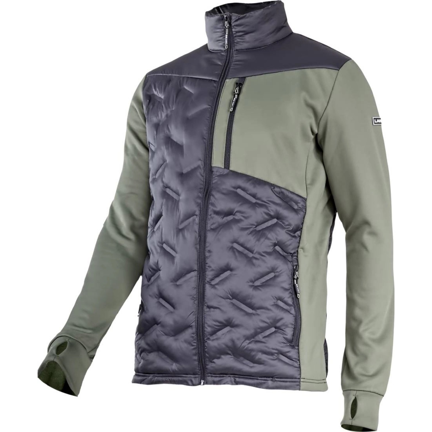 Lahti Pro Bluza ocieplana czarno-zielona rozm. XL