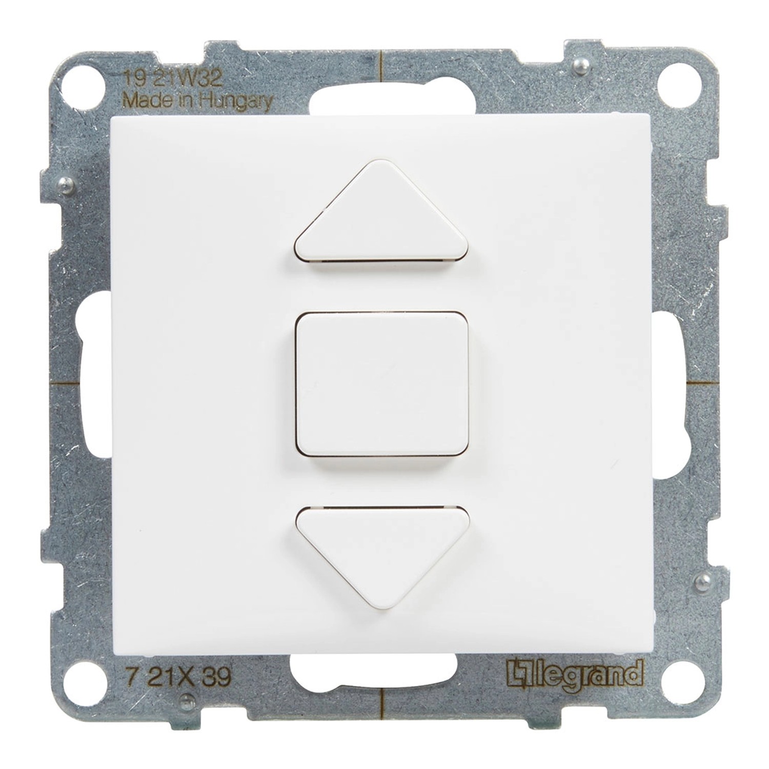 Łącznik SUNO do rolet 6 AX 250 V, 3-pozycyjny biały