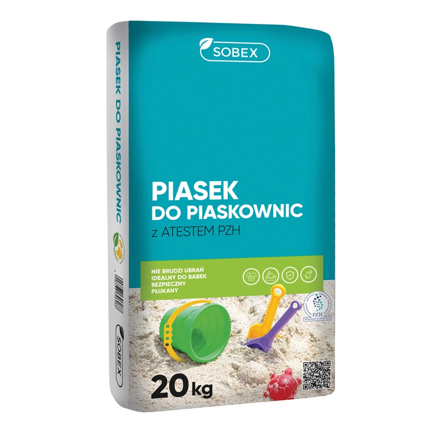 Piasek do piaskownicy - 20 kg