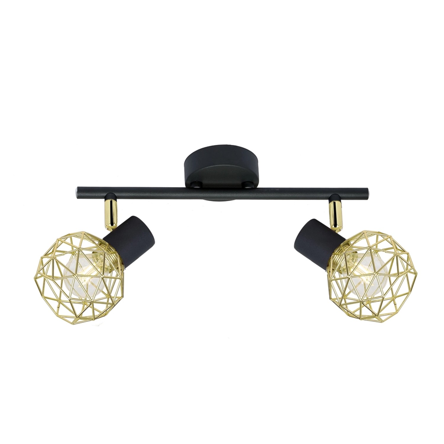 Candellux Listwa ACROBAT czarno-złota 2xE14