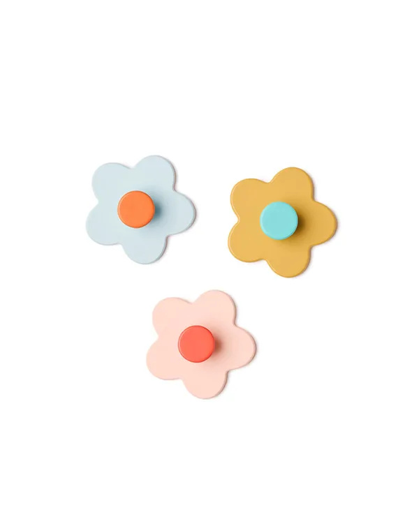 Kid's Concept - Wieszaki flower mix 3 sztuki SC
