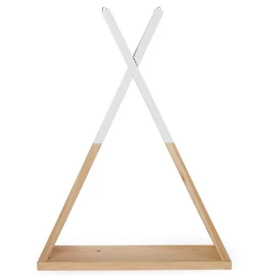 Childhome Półka drewniana Tipi Natural White