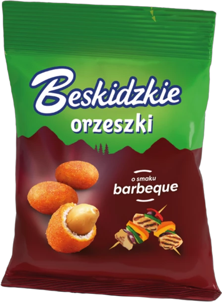 Orzeszki ziemne Beskidzkie, barbeque, 70g