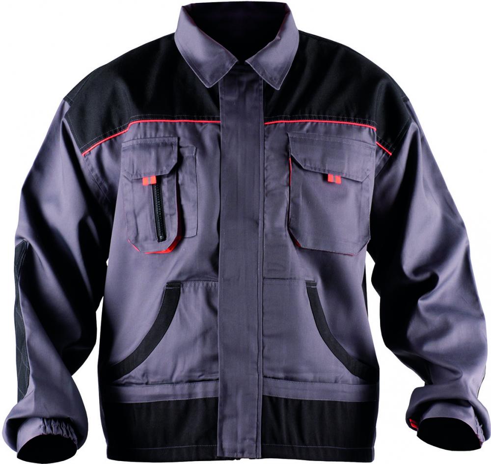 Bluza Fridrich&Fridrich BE-01-002, rozmiar 56, szaro-pomarańczowy
