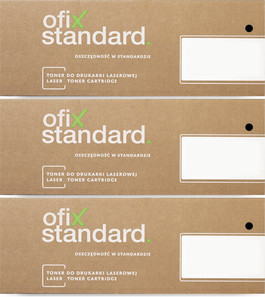 3x Toner Ofix Standard (TN2120), 2600 stron, black (czarny)
