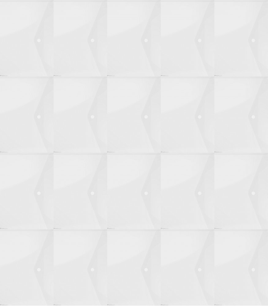 20x Teczka koperta do segregatora A4, Donau, na zatrzask, transparentny