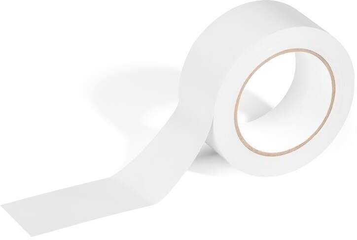 Taśma ostrzegawcza podłogowa Durable Duraline Basic, 50mmx33m, biały