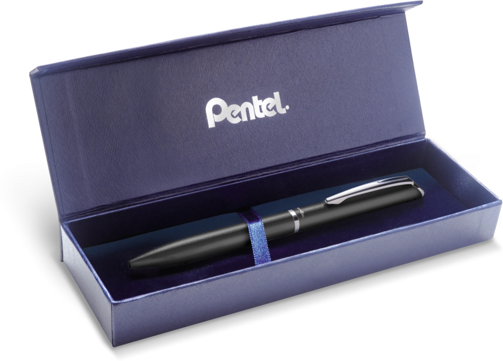 Pióro kulkowe Pentel EnerGel BL2007, w etui, 0.7mm, czarny