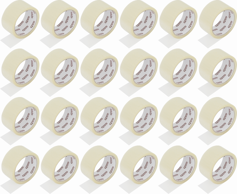 24x Taśma pakowa Grand,akryl, 48mm x 50m, transparentny