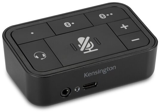 Przełącznik słuchawkowy Kensington Pro Audio, 3w1, czarny