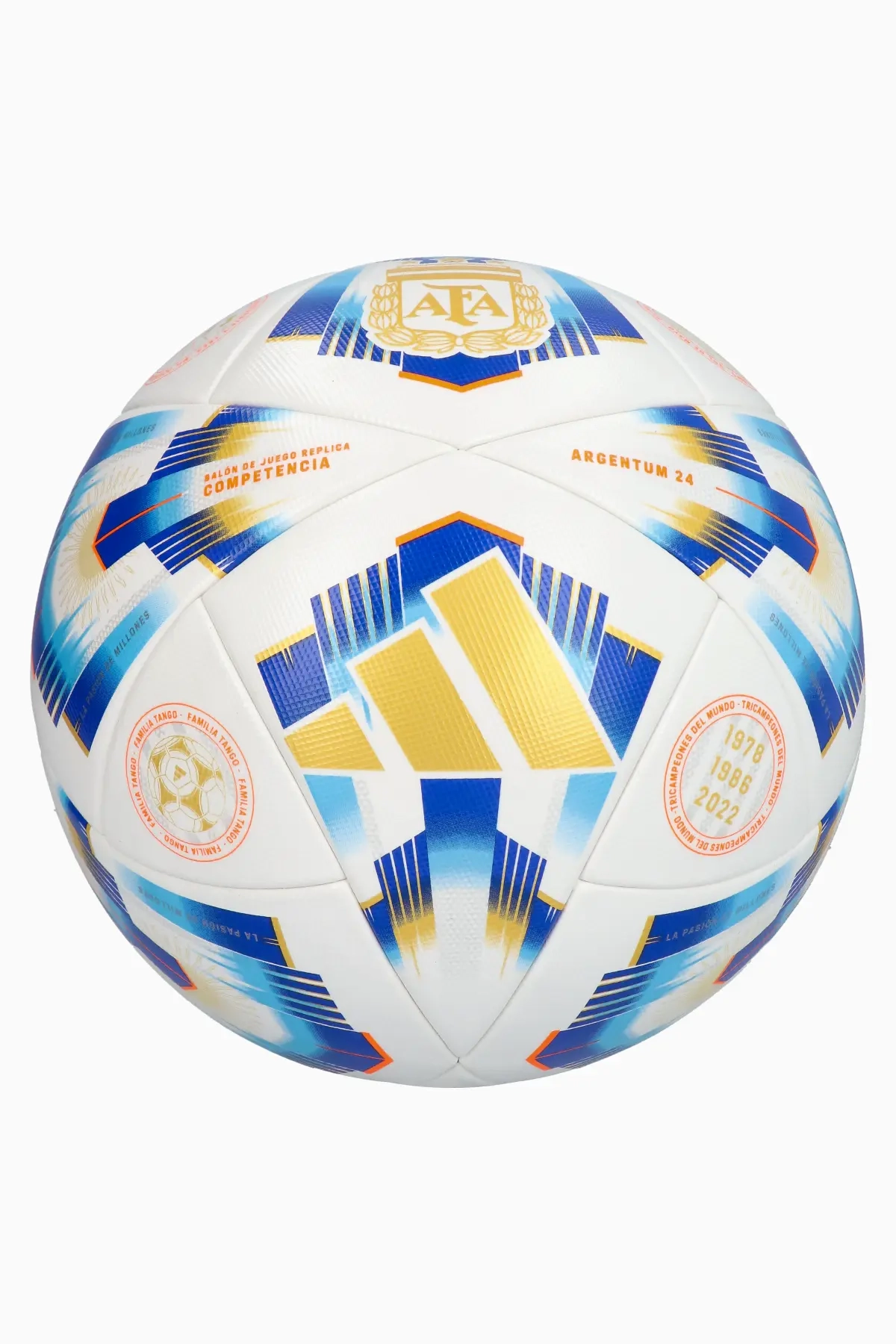 Piłka Reprezentacji Argentyny adidas 2024 Competition rozmiar 5 - Biały