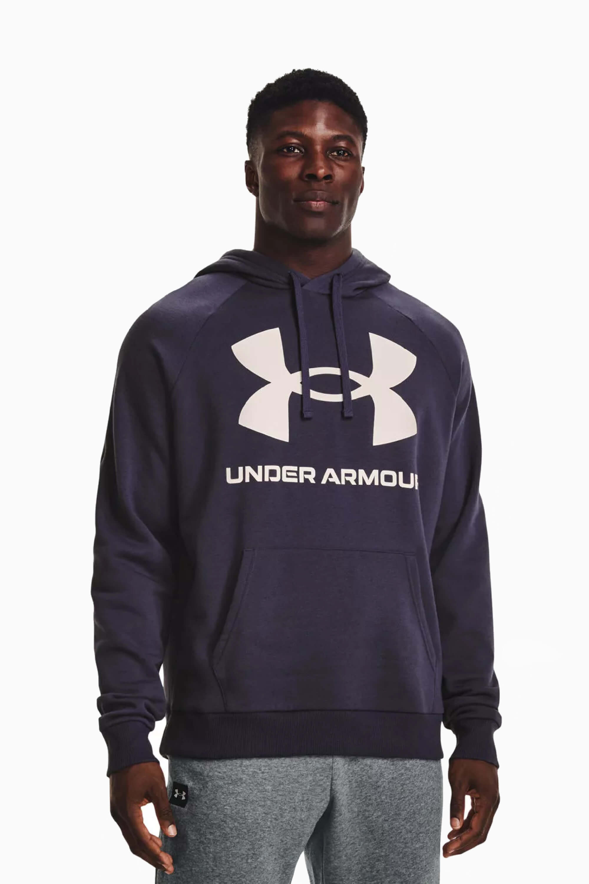 Bluza z kapturem Under Armour Rival Fleece - Fioletowy