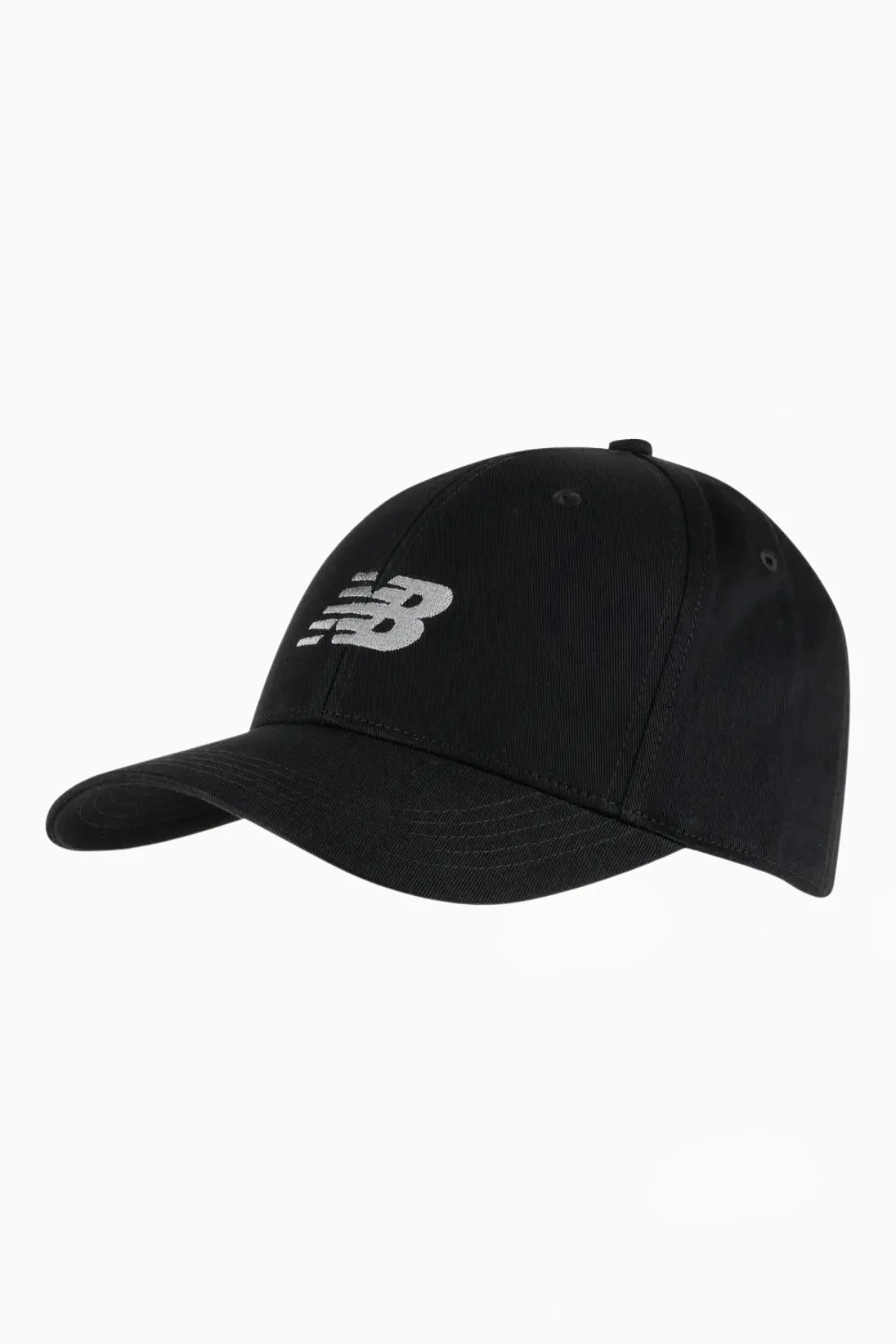 Czapka New Balance 6 Panel Structured - Czarny